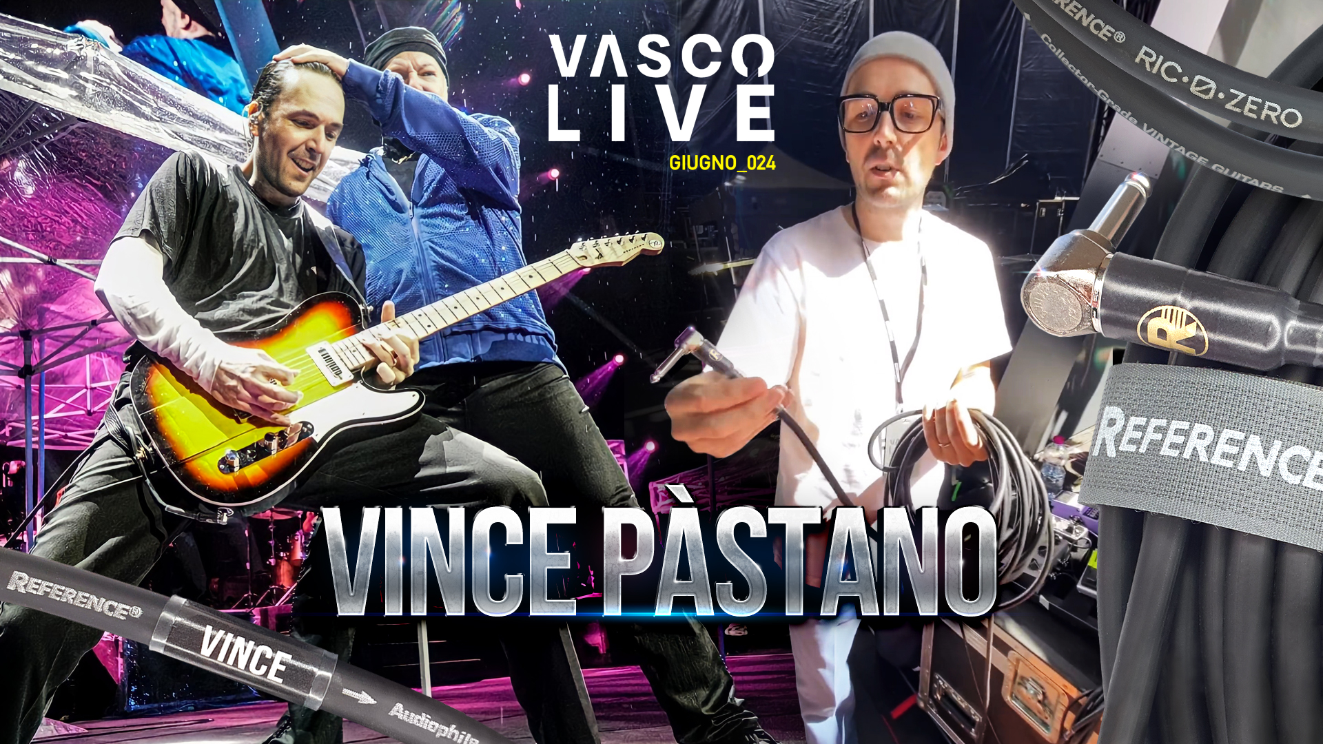 Vince Pàstano: Il Segreto del Suono di VASCO LIVE 2024
